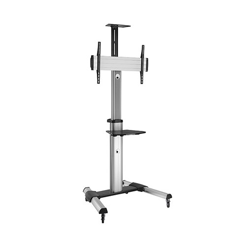 MANUAL LIFTING HEIGHT ADJUSTABLE TV CART