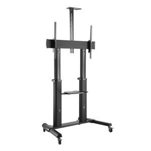 MANUAL LIFTING HEIGHT ADJUSTABLE ULTRA-LARGE DISPLAY TV CART