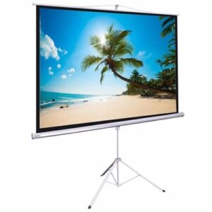 tripod projector screen